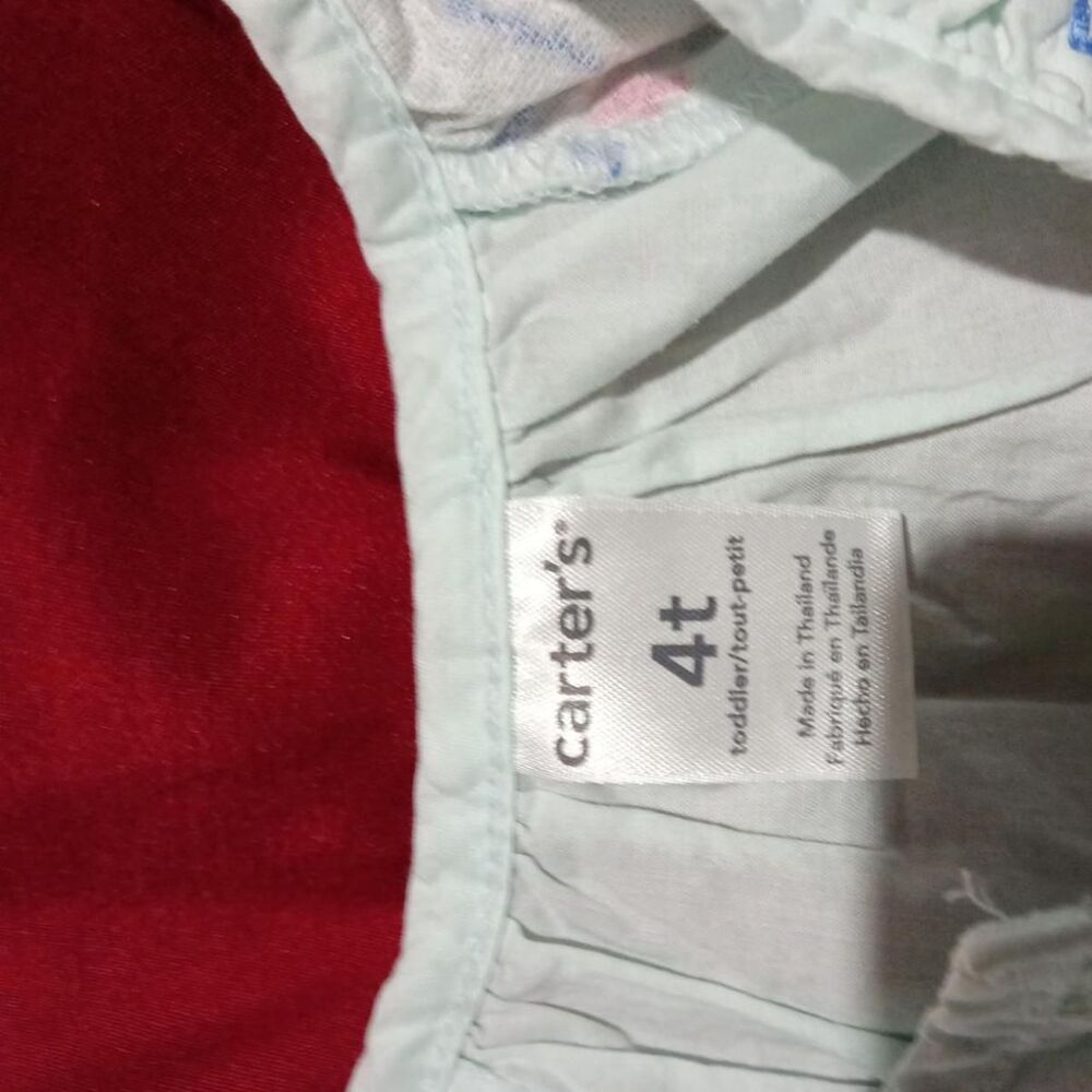 Carter-s Women's Blue and Green Shirt